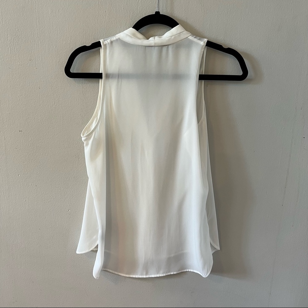 Vince Camuto V Neck Blouse - Petite - Picture 6 of 6